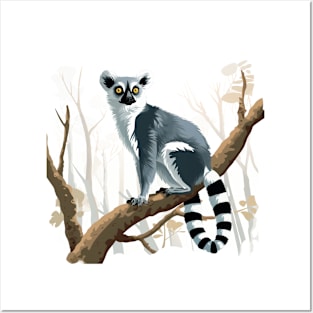 Ruffed Lemur Posters and Art